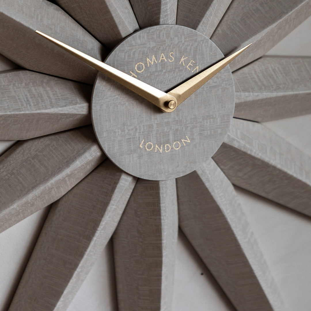 North Star Wall Clock - Light Grey