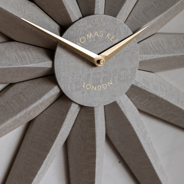 North Star Wall Clock - Light Grey