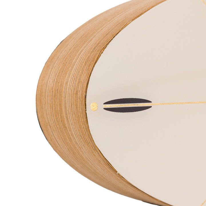 Greenwich Mantel Clock - Oak Stripe