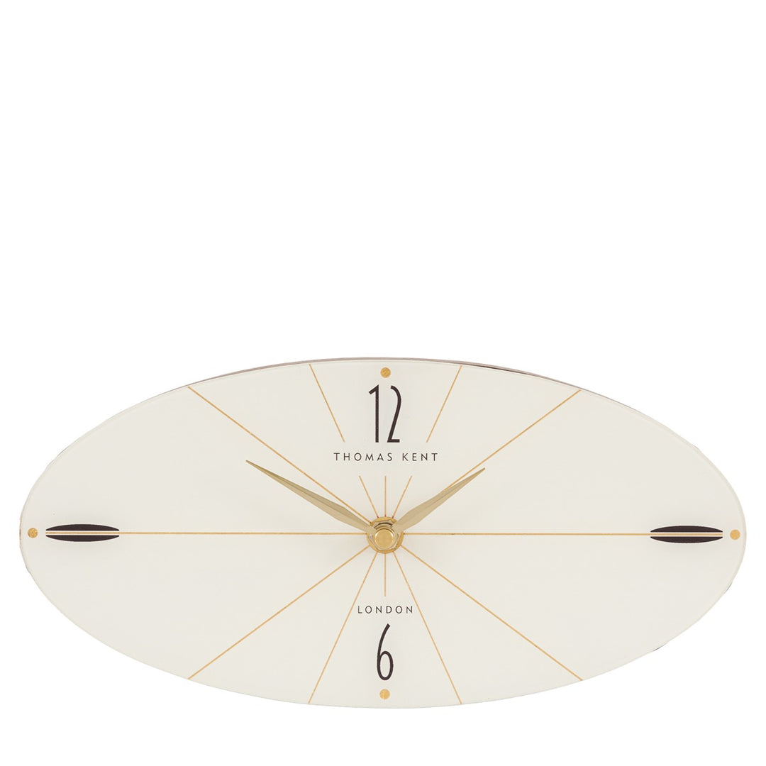 Greenwich Mantel Clock - Dark Walnut