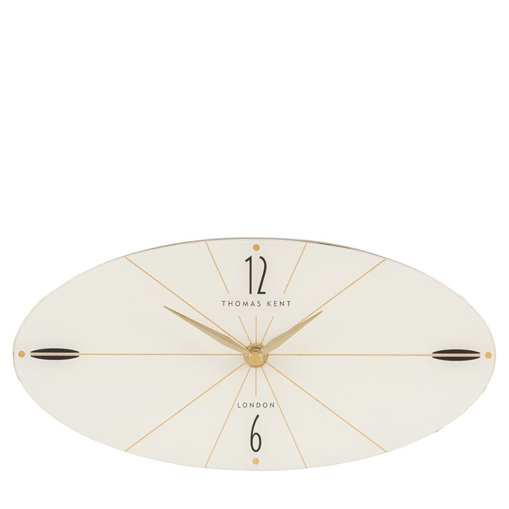 Greenwich Mantel Clock - Dark Walnut