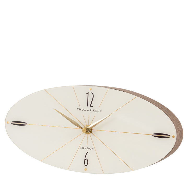 Greenwich Mantel Clock - Dark Walnut