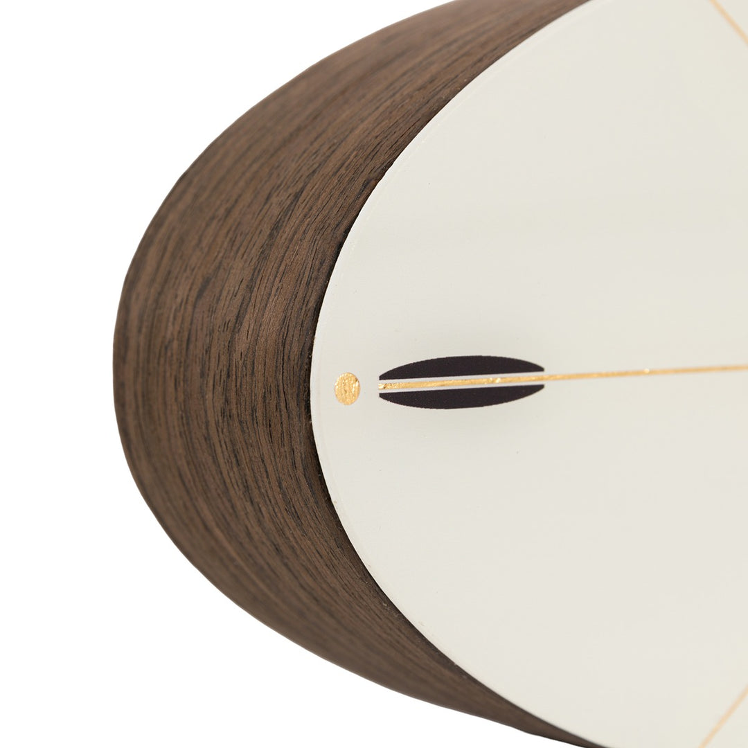 Greenwich Mantel Clock - Dark Walnut