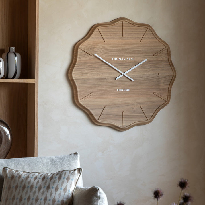 Harley Wall Clock - Light Cedar