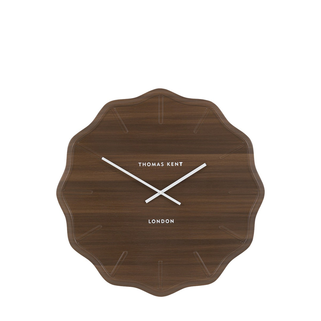 Harley Wall Clock - Dark Cedar