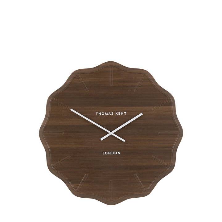 Harley Wall Clock - Dark Cedar