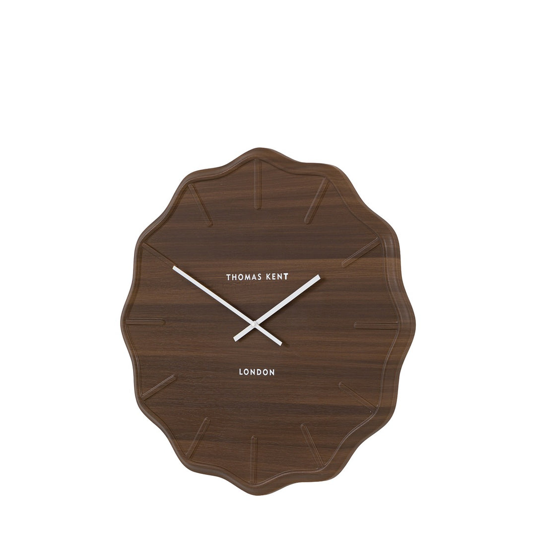 Harley Wall Clock - Dark Cedar