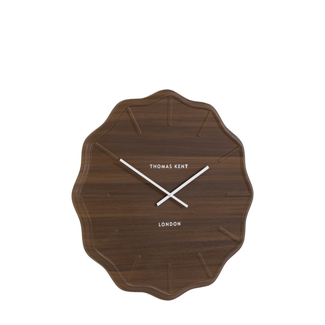 Harley Wall Clock - Dark Cedar
