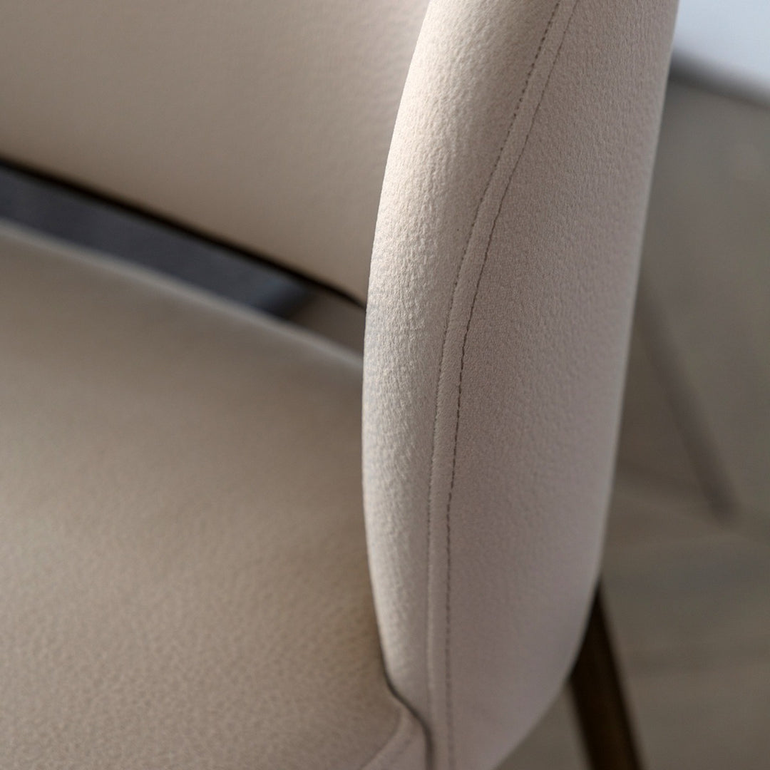 Carina Set of 2 Dining Chairs - Vanilla