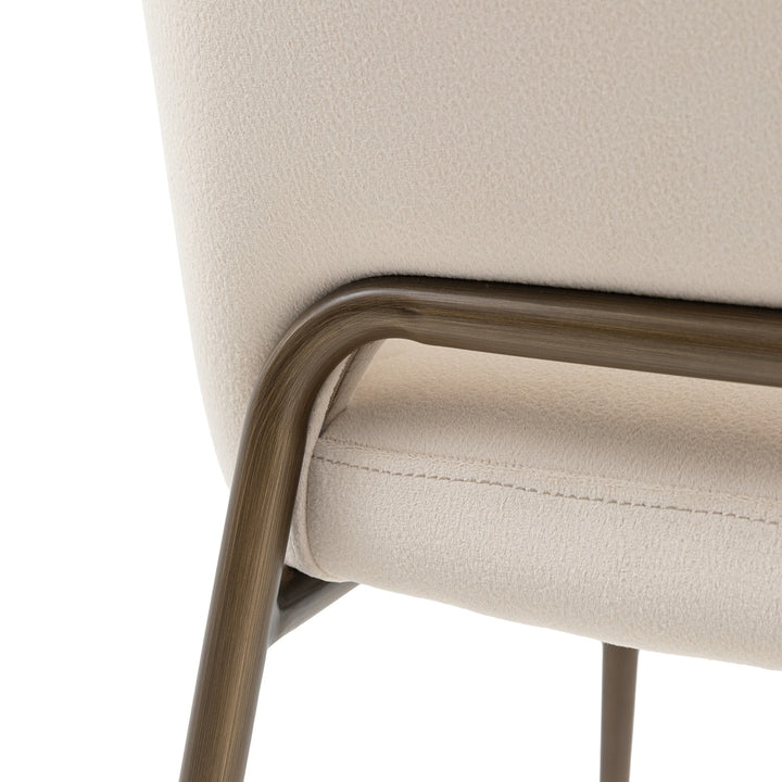 Carina Set of 2 Dining Chairs - Vanilla