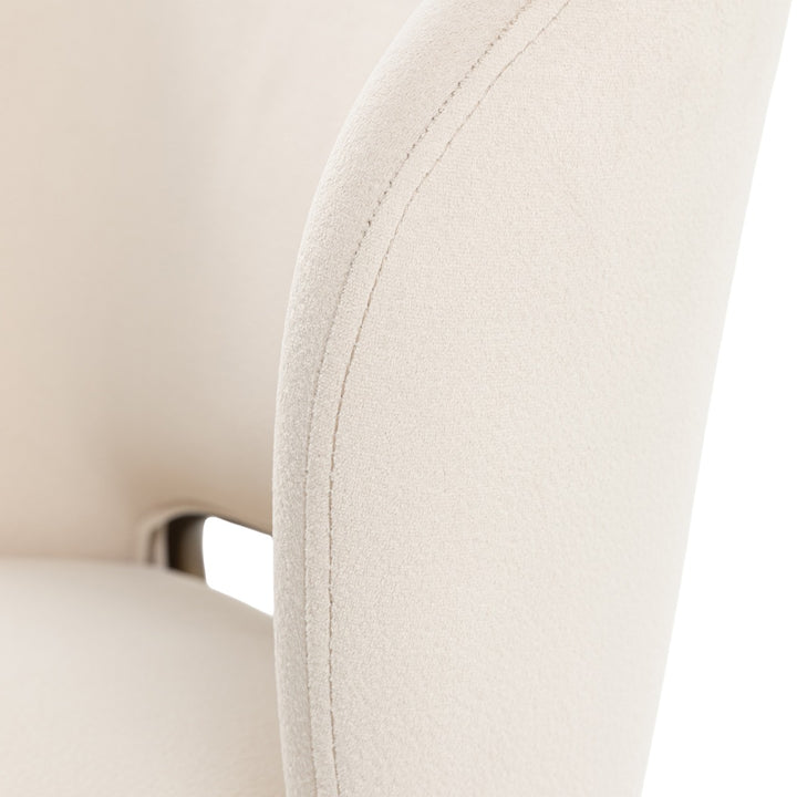 Carina Set of 2 Dining Chairs - Vanilla