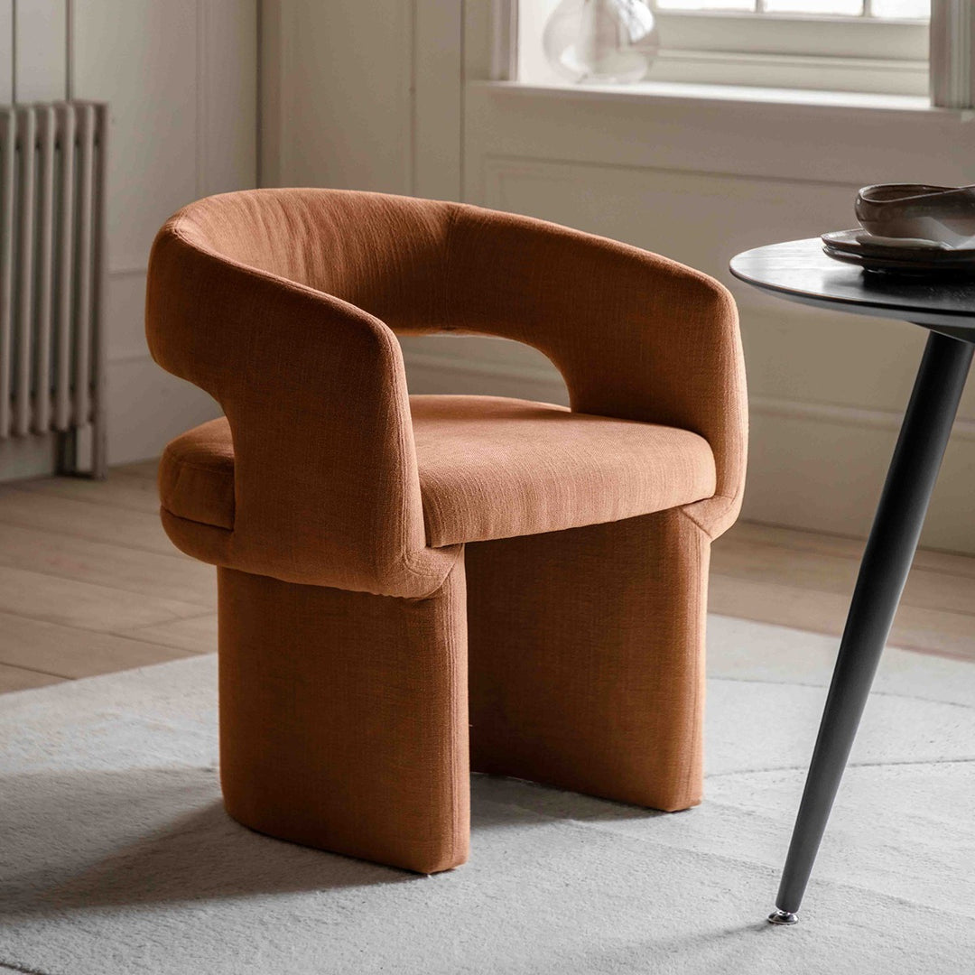 Lyra Dining Chair - Rust