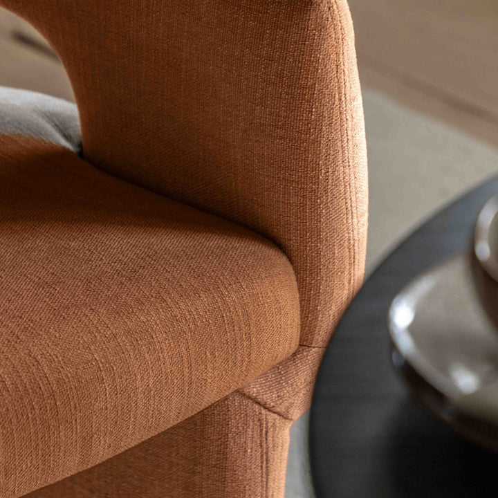 Lyra Dining Chair - Rust