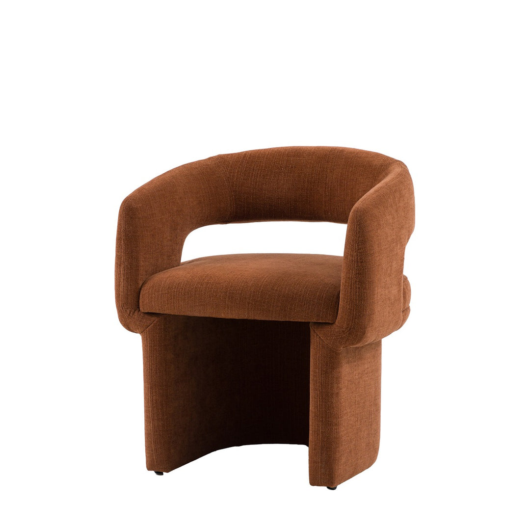 Lyra Dining Chair - Rust