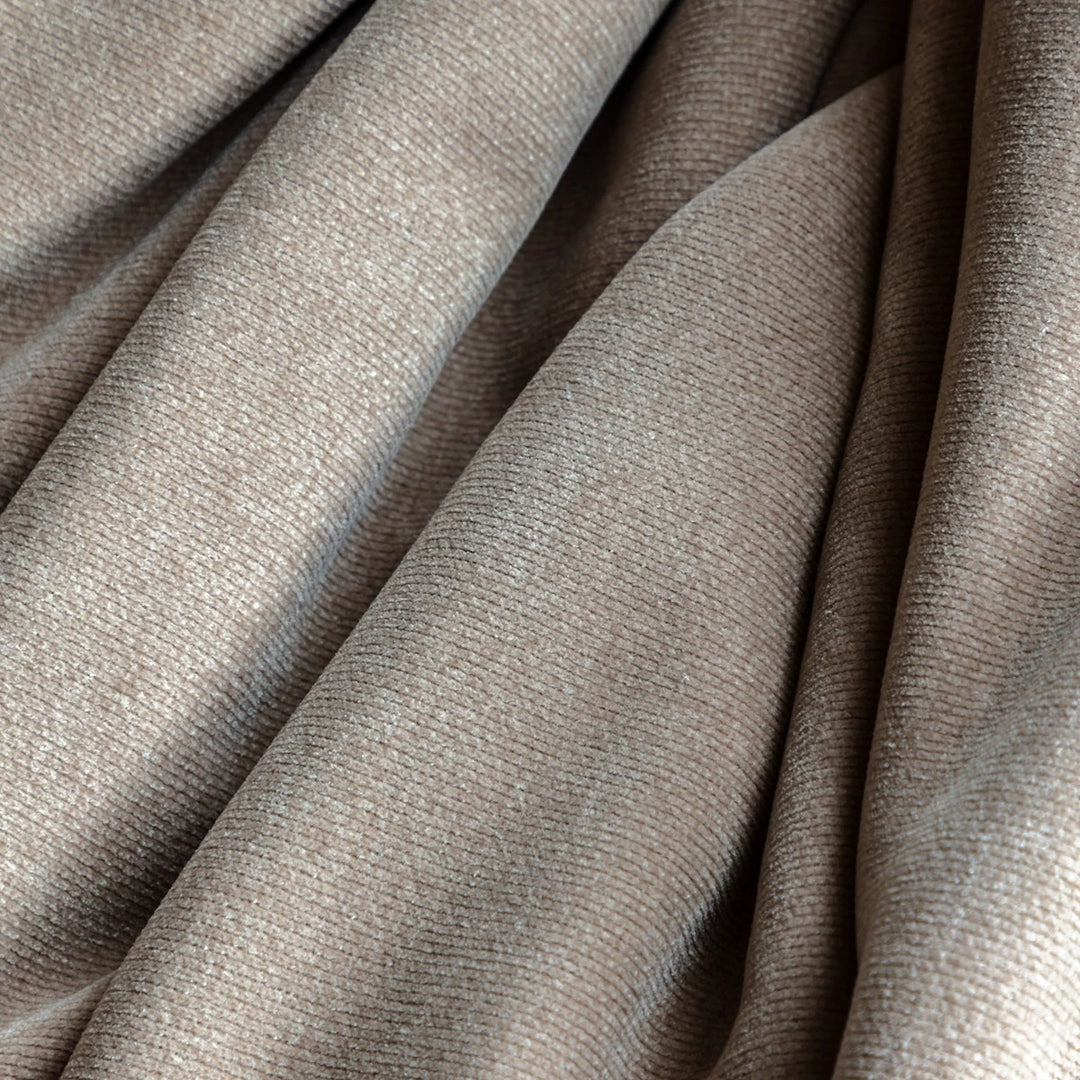 Chenille Sherpa Throw - Natural