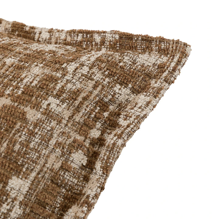 Vellum Jacquard Cushion 50x50cm - Camel