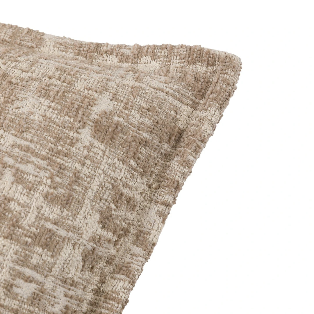 Vellum Jacquard Cushion 50x50cm - Stone