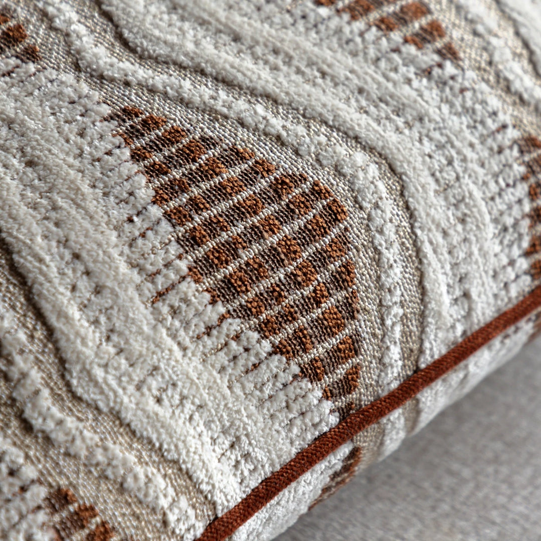 Alto Jacquard Cushion 50x50cm - Rust