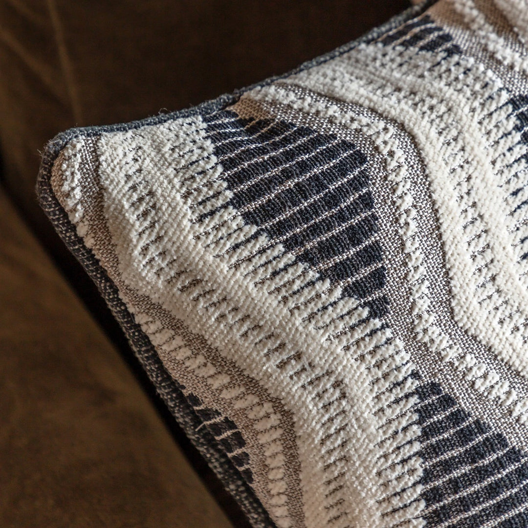 Alto Jacquard Cushion 50x50cm - Slate