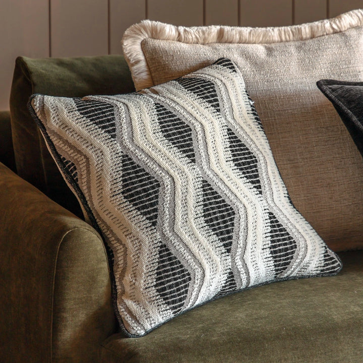 Alto Jacquard Cushion 50x50cm - Slate