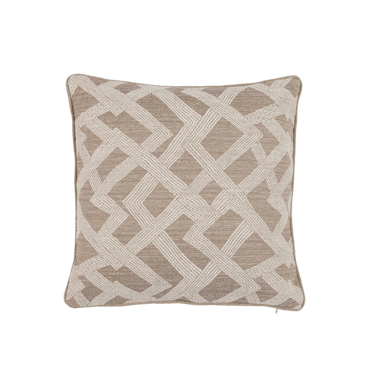 Celeste Jacquard Cushion 50x50cm - Natural