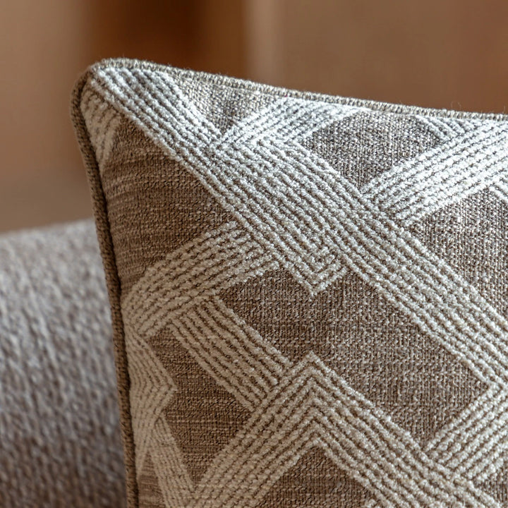Celeste Jacquard Cushion 50x50cm - Natural