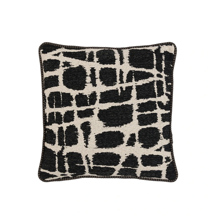 Elara Jacquard Cushion 50x50cm - Slate