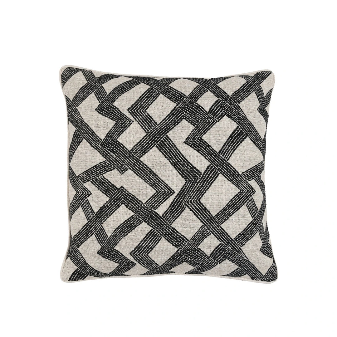 Celeste Jacquard Cushion 50x50cm - Slate