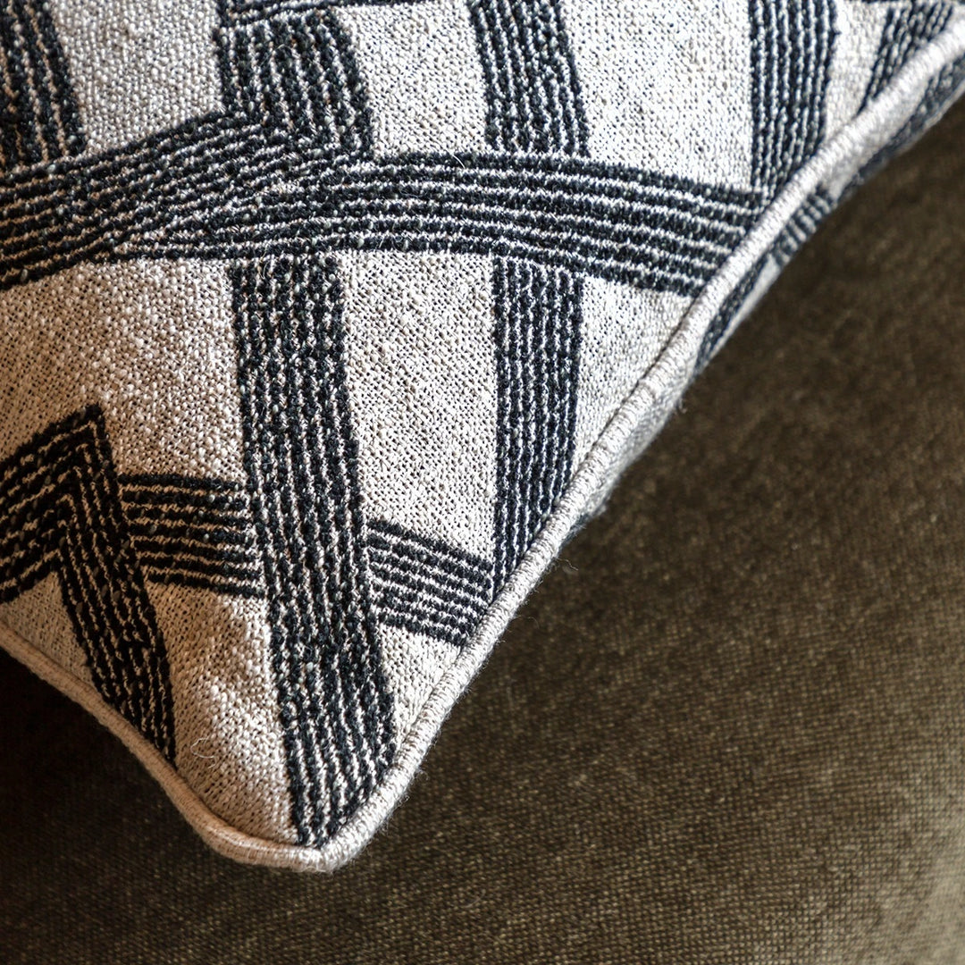 Celeste Jacquard Cushion 50x50cm - Slate