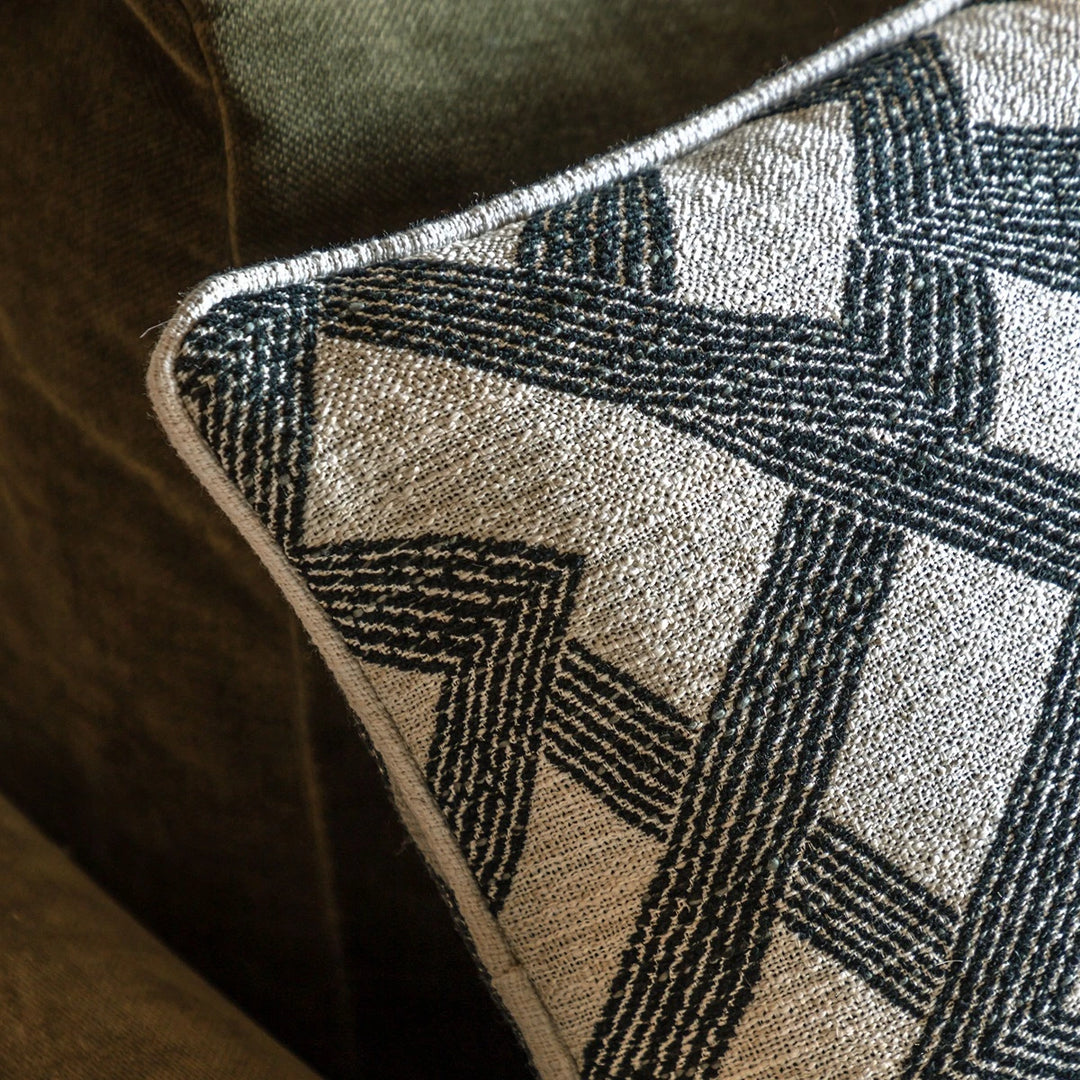 Celeste Jacquard Cushion 50x50cm - Slate