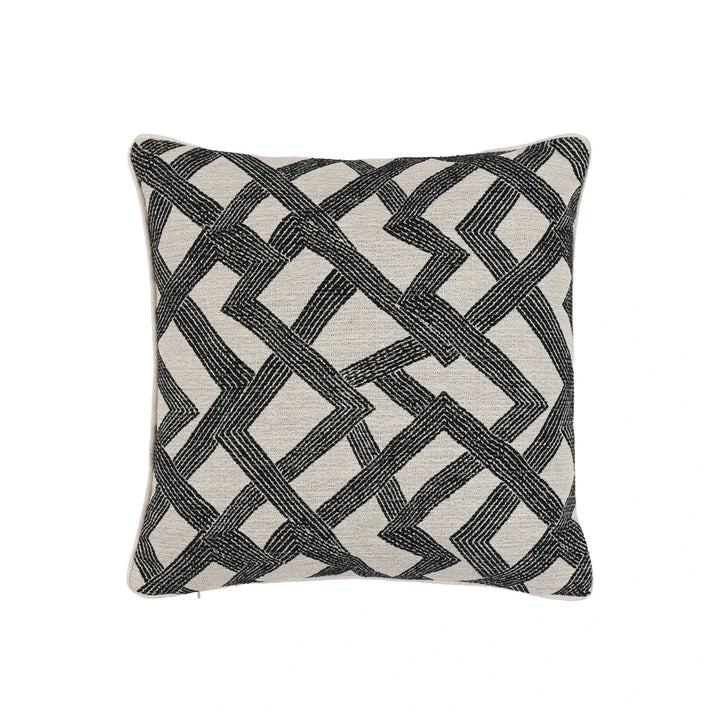Celeste Jacquard Cushion 50x50cm - Slate