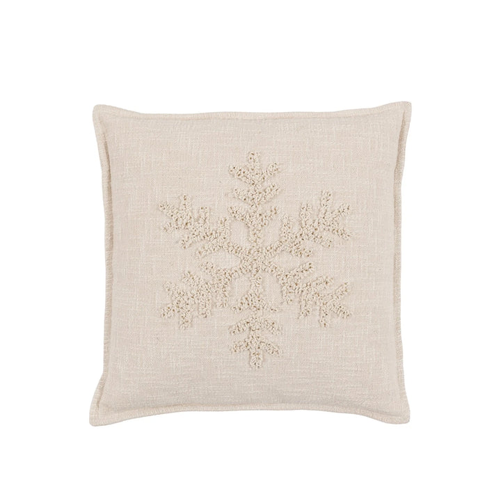 Embroidered Snowflake Cushion45x45cm