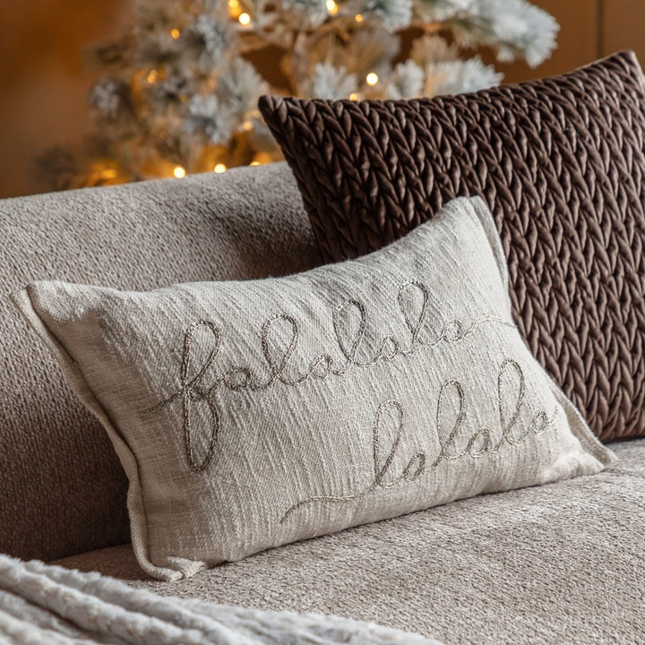 Falala Embroidered Cushion 50x30cm