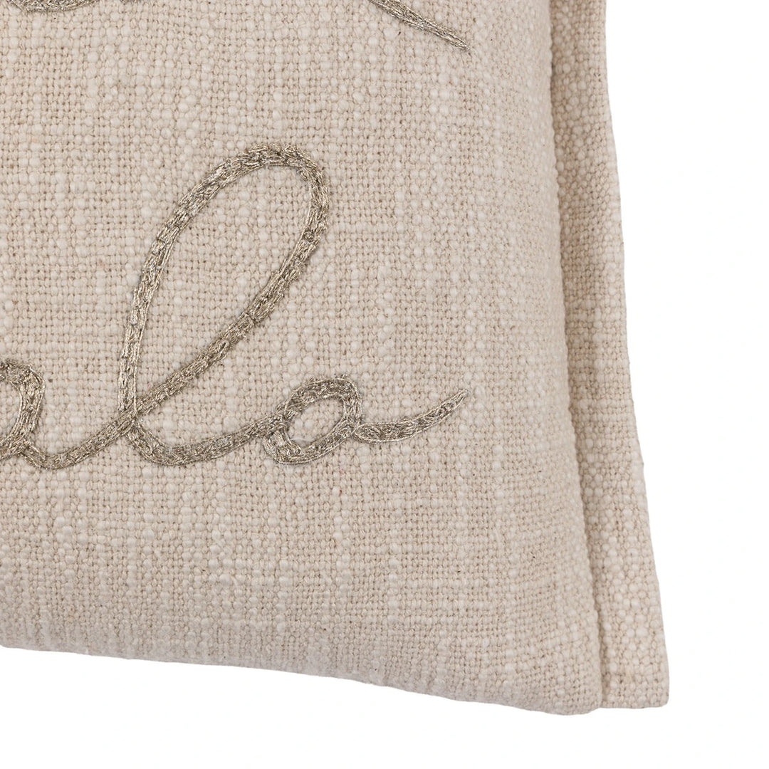 Falala Embroidered Cushion 50x30cm