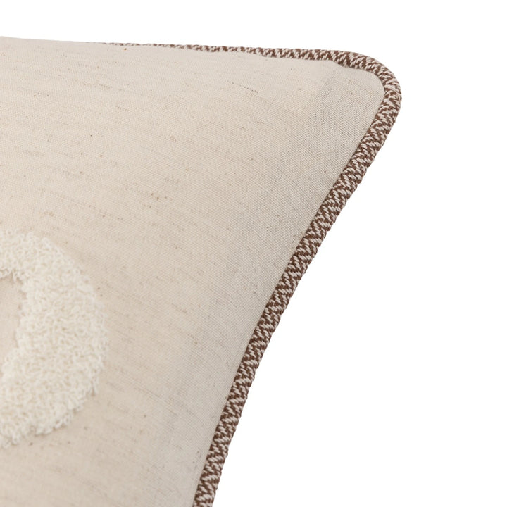 HoHoHo Embroidered Cushion 50x30cm