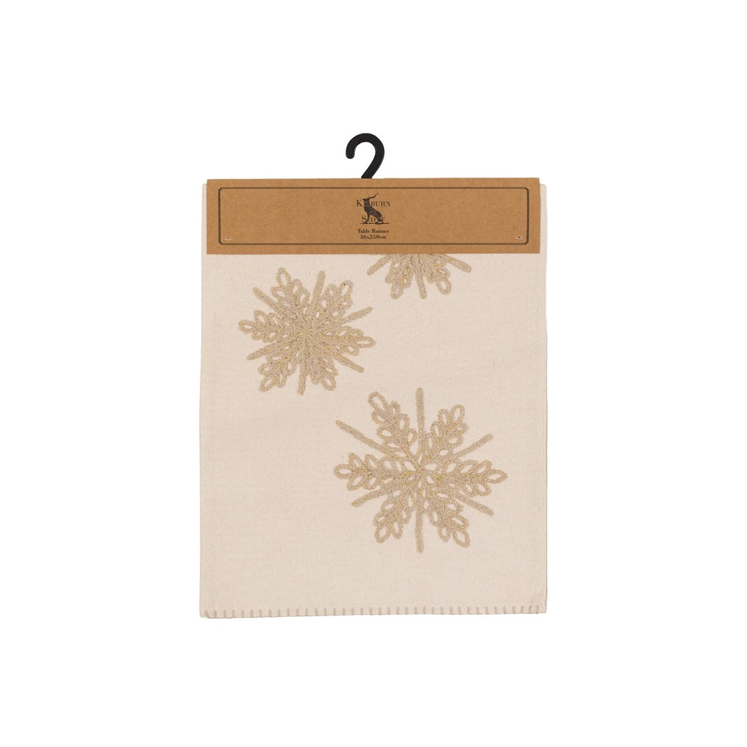 Snowflake Table Runner