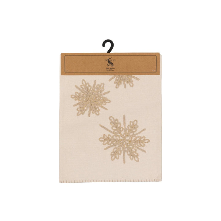 Snowflake Table Runner