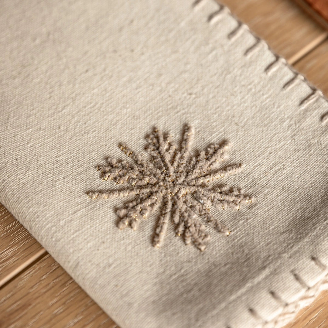 Snowflake Set of 4 Napkins