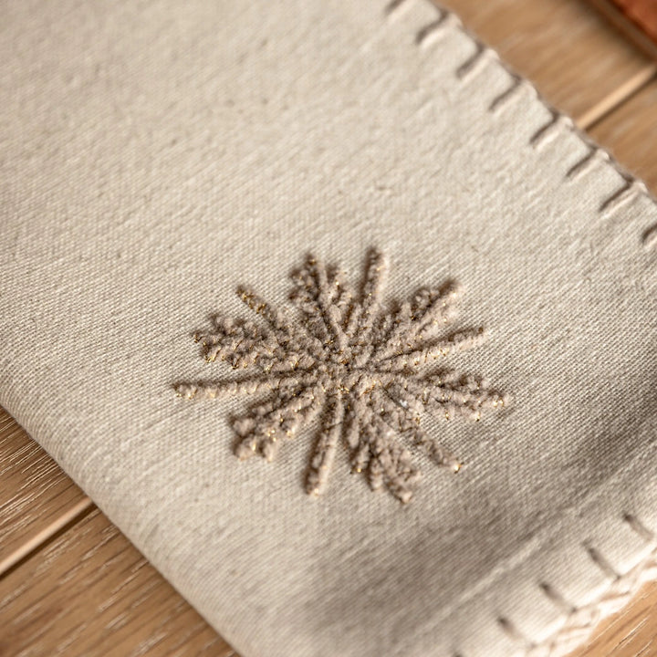 Snowflake Set of 4 Napkins
