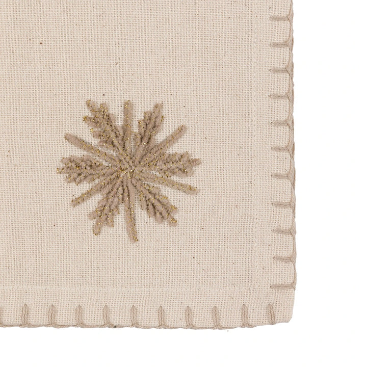 Snowflake Set of 4 Napkins