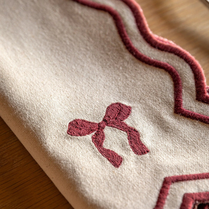 Heritage Set of 4 Scallop Bow Napkins
