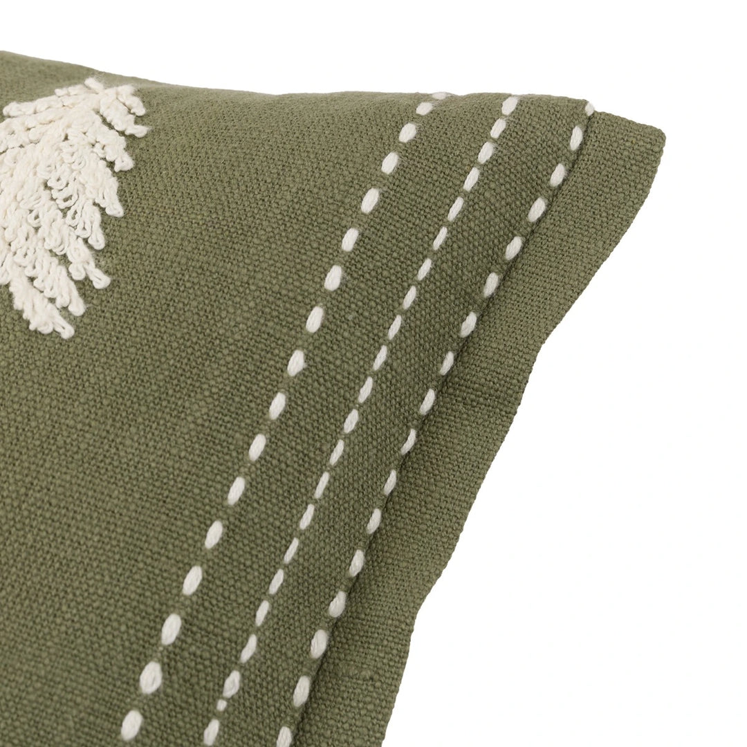 Woodland Tree Embroidered Cushion 50x30cm