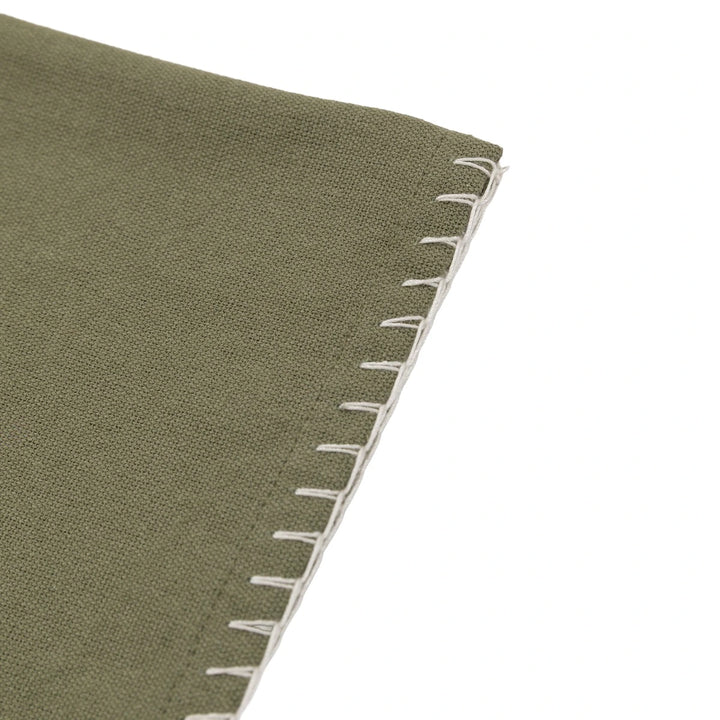Woodland Set of 4 Embroidered Tree Napkins