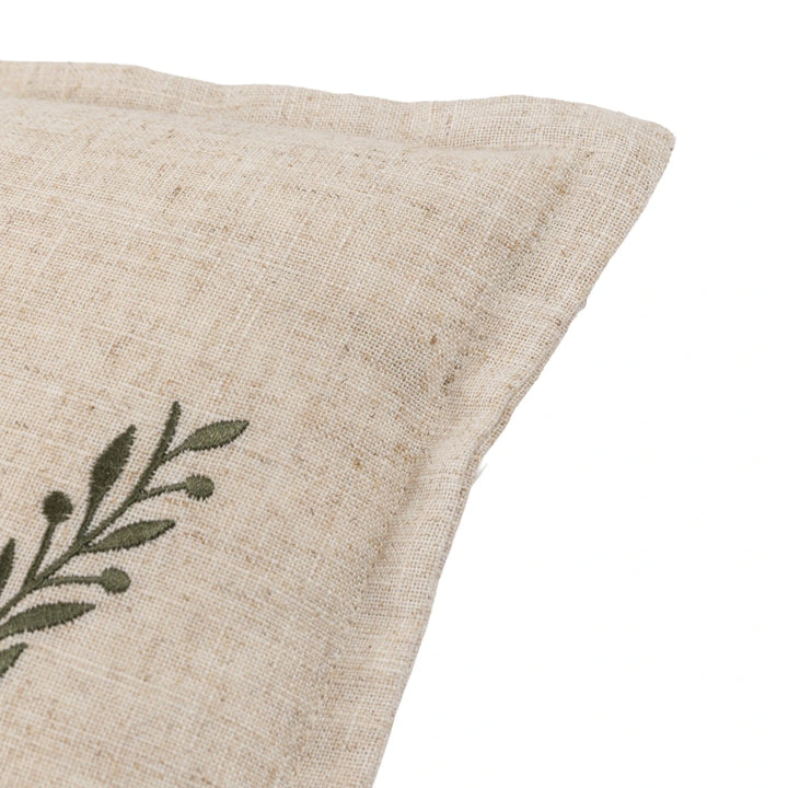 Woodland Embroidered Merry Cushion 50x30cm