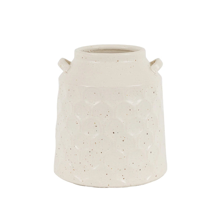 Speckle Utensil Jar - Natural