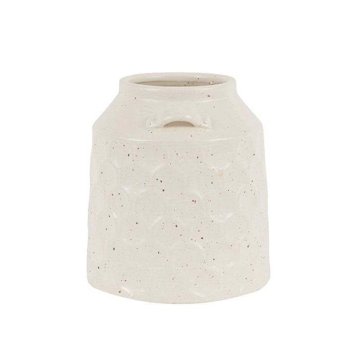 Speckle Utensil Jar - Natural