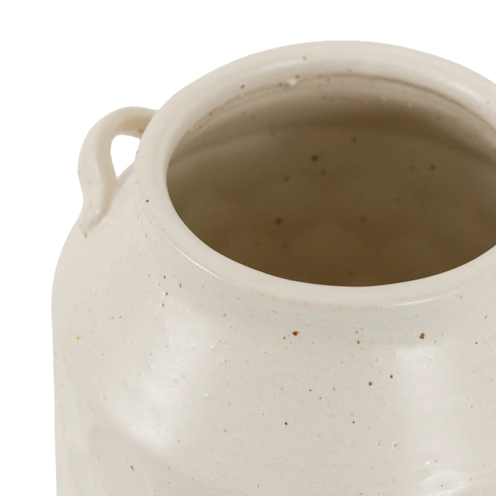 Speckle Utensil Jar - Natural