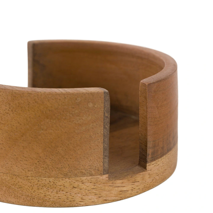Set of 4 Mango Wood Coasters