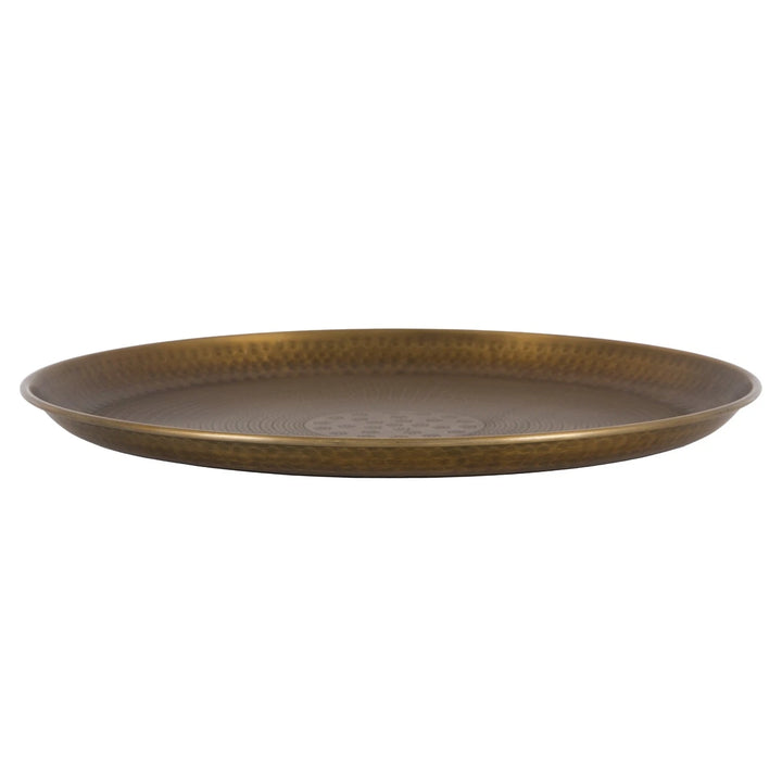 Zikka Metal Tray - Gold