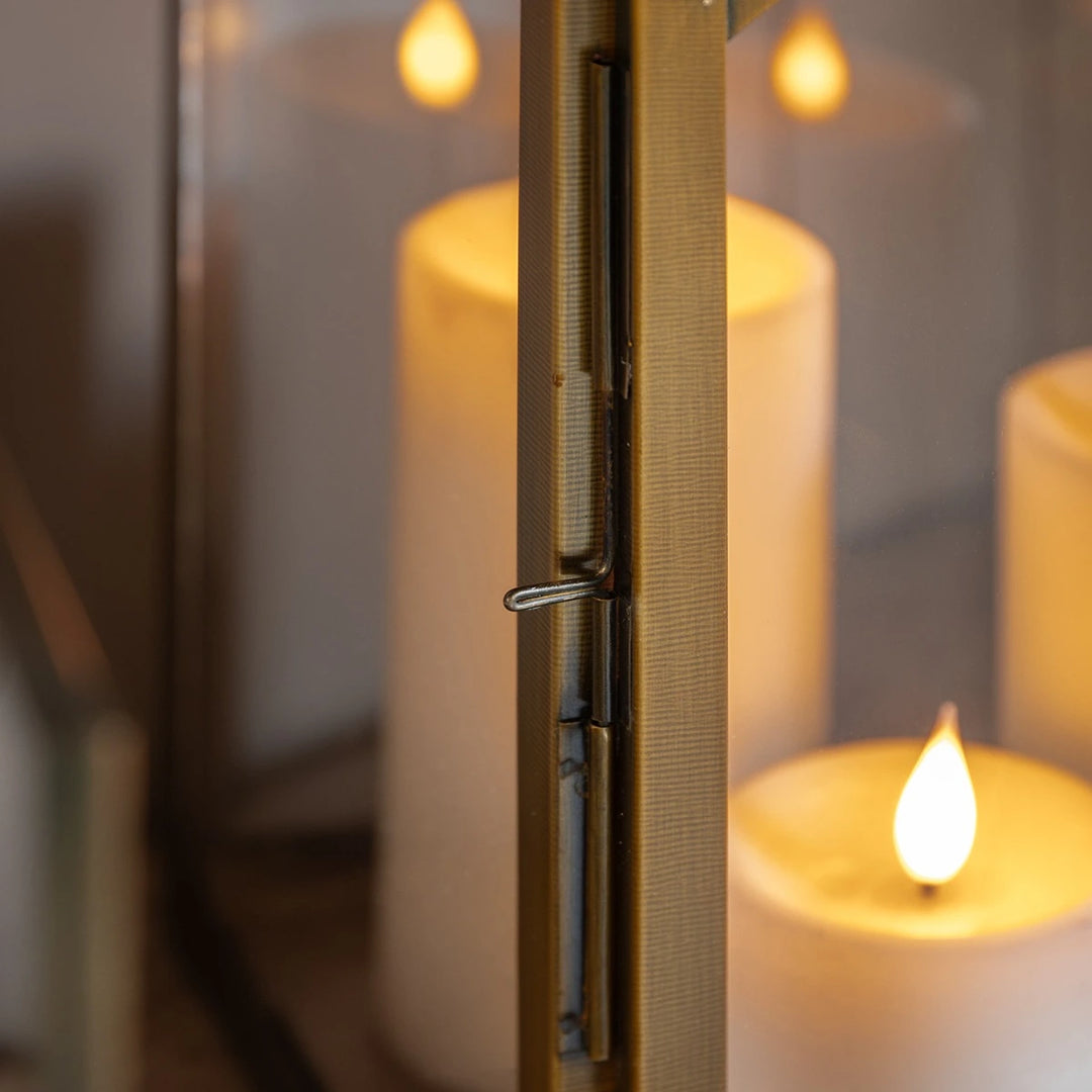 Metal Lantern - Gold
